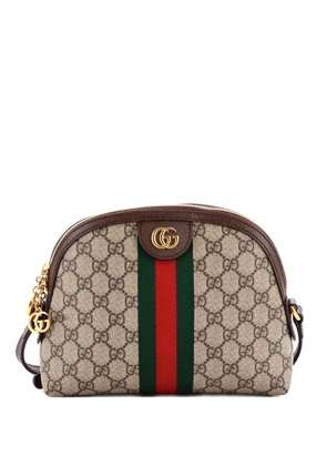 Gucci Pre-Owned Ophidia Dome GG Coated Canvas Small shoulder bag - Brown
