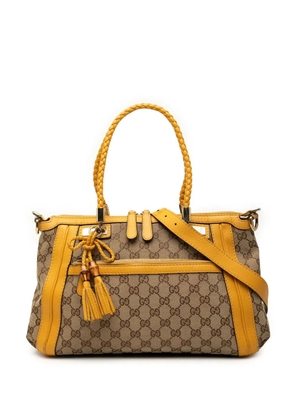 Gucci Pre-Owned 2000-2015 GG Canvas Bella satchel - Brown