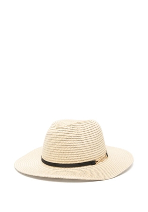 TWINSET Oval T-clasp hat - Neutrals