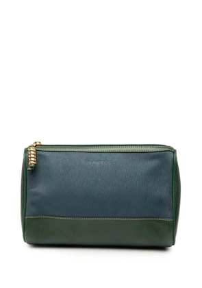 Loewe Pre-Owned 2000-2025 Leather Velazquez pouch - Blue