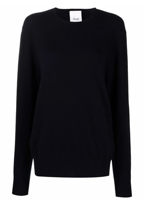 Allude fine-knit cashmere jumper - Blue