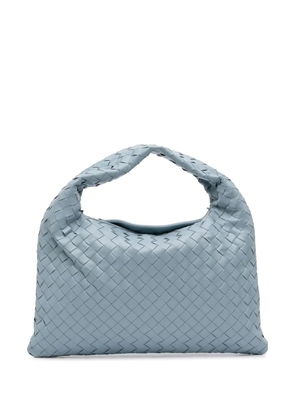 Bottega Veneta Pre-Owned 2012-2025 Small Calfskin Intrecciato Hop hobo bag - Blue