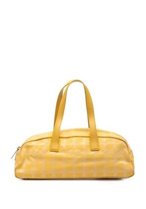 CHANEL Pre-Owned 2002-2003 New Travel Line Nylon handbag - Yellow