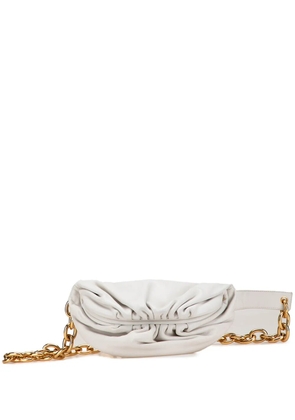 Bottega Veneta Pre-Owned 2012-2025 Lambskin Chain Pouch belt bag - White