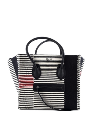 Celine Pre-Owned Phantom Bag Striped Canvas Medium tote bag - Multicolour