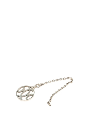 Hermès Pre-Owned 1990-2010 Palladium Plated H Logo Bag Charm key chain - Silver