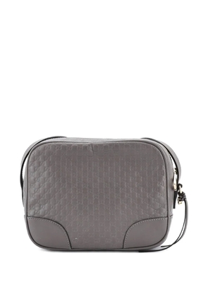 Gucci Pre-Owned Bree Disco Microguccissima Leather Mini crossbody bag - Grey