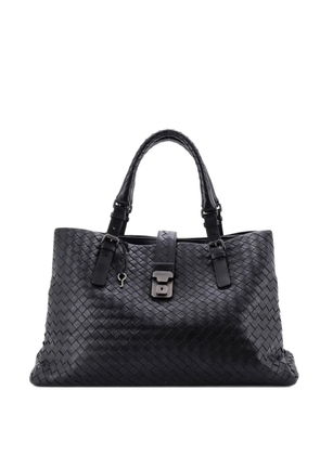 Bottega Veneta Pre-Owned Roma Bag Intrecciato Nappa Medium tote bag - Black