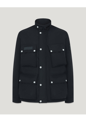 Belstaff Competition Field Jacket Men's Memory Shell Black Size L