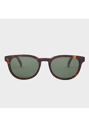 Paul Smith Dark Havana 'Macklin' Sunglasses Multicolour