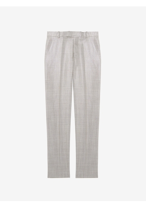 ALEXANDER MCQUEEN - Metallic Tailored Trousers - Item 850534QRACV7082