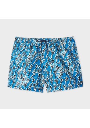 Paul Smith Blue 'Field Flowers' Print Swim Shorts