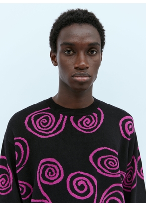 Stüssy Spiral Knit Sweater - Man Knitwear Black Xl