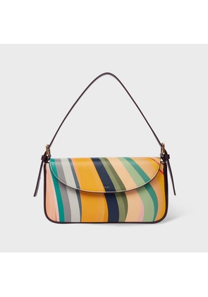 Paul Smith Women's Leather 'Swirl' Baguette Bag Multicolour