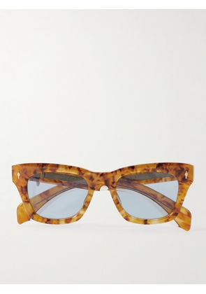 Jacques Marie Mage - Dealan Vintage Square-Frame Tortoiseshell Acetate Sunglasses - Men - Tortoiseshell