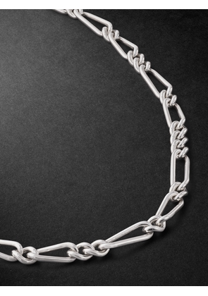 MAOR - Unity Link Sterling Silver Necklace - Men - Silver