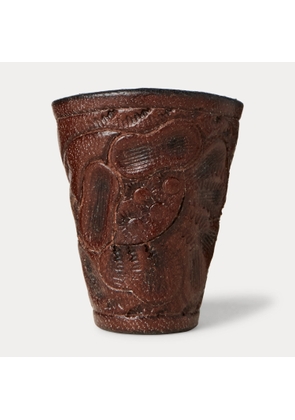 Hand-Tooled Leather Bandanna Slider