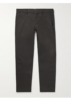 NN07 - Theo 1420 Tapered Organic Cotton-Blend Twill Chinos - Men - Green - 28W 32L