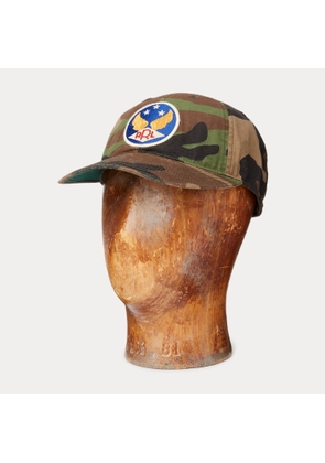 Winged-Logo Camo Ball Cap