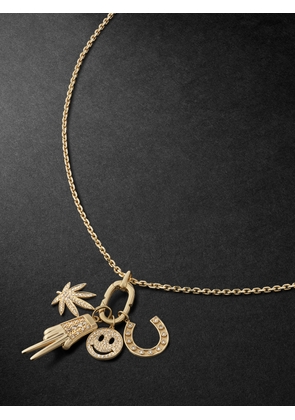 Sydney Evan - Gold Diamond Pendant Necklace - Men - Gold