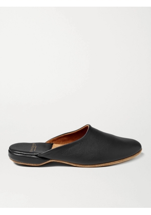 Derek Rose - Morgan Leather Slippers - Men - Black - UK 7