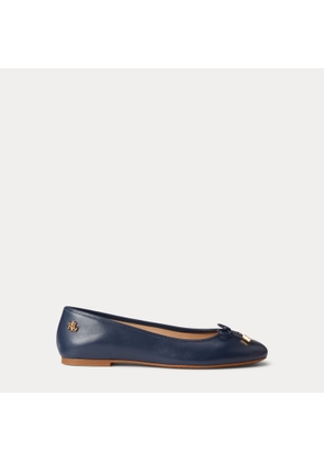 Jayna Nappa Leather Flat