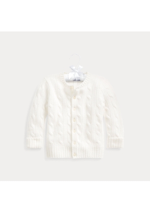 Cable-Knit Cashmere Cardigan