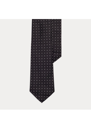 Polka Dot Silk Repp Tie