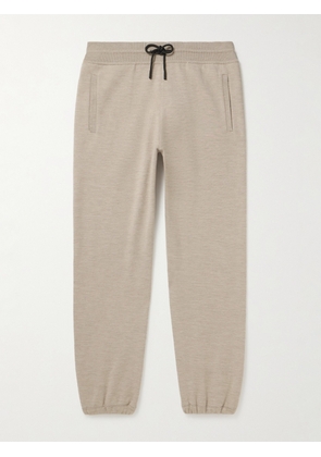 Loro Piana - Tapered Cashmere-Jersey Sweatpants - Men - Neutrals - S