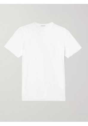 James Perse - Combed Cotton-Jersey T-Shirt - Men - White - 1