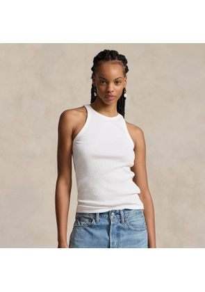 Rib-Knit Cotton Tank