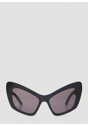 Balenciaga Monaco Cat Sunglasses - Woman Sunglasses Black One Size