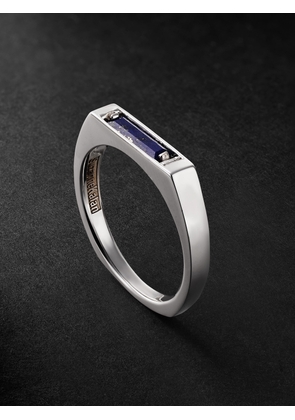 Suzanne Kalan - 18-Karat White Gold, Lapis Lazuli and Diamond Ring - Men - Blue - 6