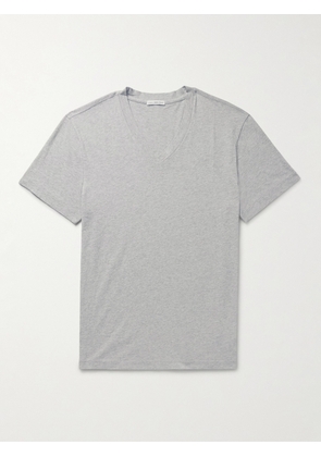 James Perse - Mélange Combed Cotton-Jersey T-Shirt - Men - Gray - 1
