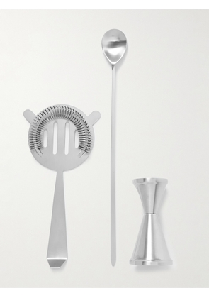 The Conran Shop - Outline Brushed Stainless Steel Bar Tool Set - Men - Silver