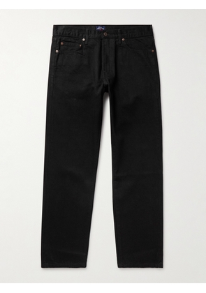 Noah - Straight-Leg Selvedge Jeans - Men - Black - UK/US 26