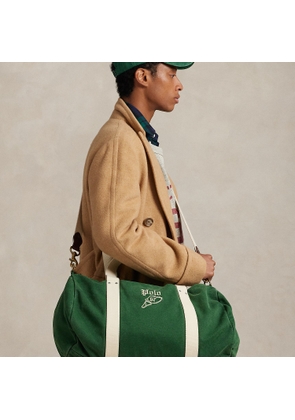 Embroidered Canvas Duffel
