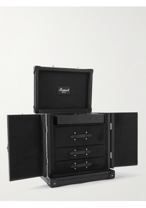 Rapport London - Brompton Croc-Effect Leather Accessory Trunk - Men - Black