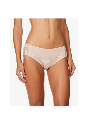 Womens Chantelle Day To Night Lace Brazilian Brief