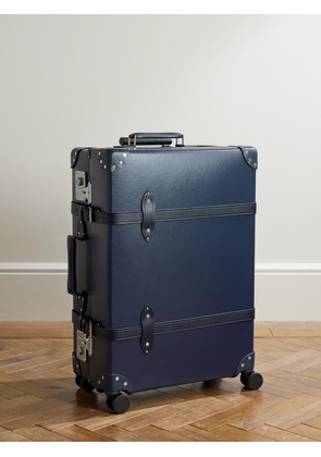 Globe-Trotter - Centenary 30" Leather-Trimmed Suitcase - Men - Blue