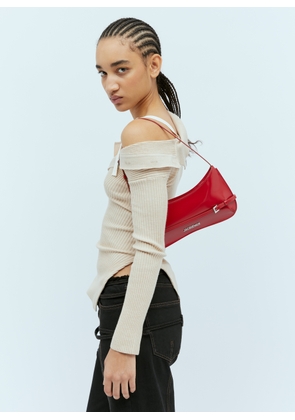 Jacquemus Le Bisou Ceinture Shoulder Bag - Woman Shoulder Bags Red One Size