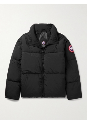 Canada Goose - Lawrence Logo-Appliquéd Quilted Enduraluxe® Hooded Down Jacket - Men - Black - XS