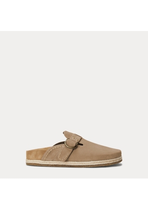 Turbach Suede Clog Sandal