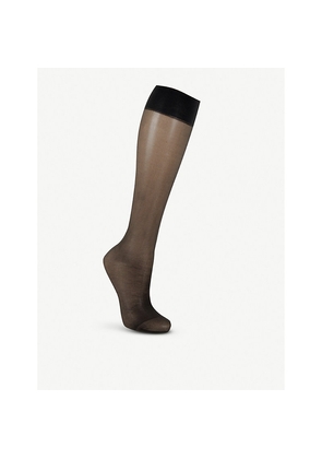 Womens Wolford Satin-Touch Pop-Socks