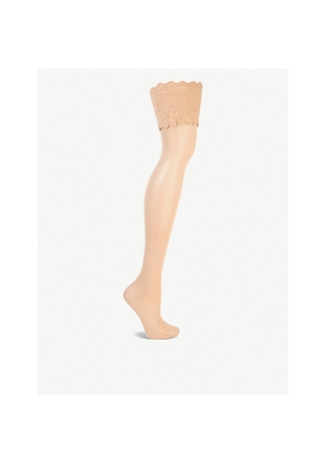 Womens Wolford Satin Touch 20 Hold-Ups