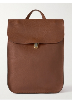 Bleu de Chauffe - Full-Grain Leather Backpack - Men - Brown