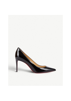 Womens Christian Louboutin Kate 85 Patent-Leather Courts