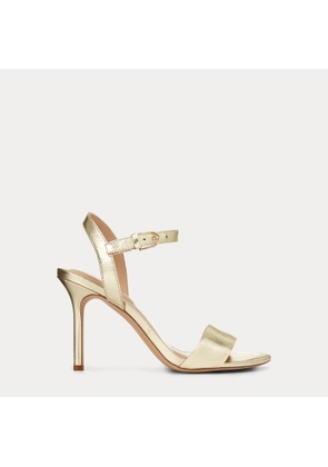 Gwen Metallic Leather Sandal