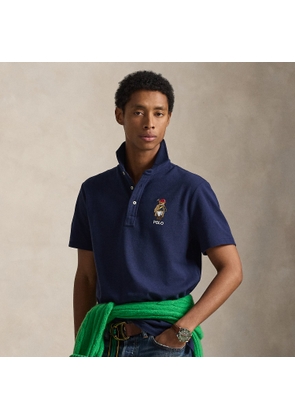 Custom Slim Fit Polo Bear Mesh Polo