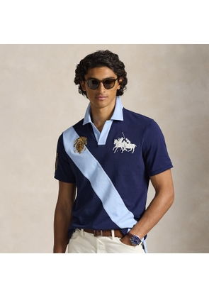 Classic Fit Crest Jersey Polo Shirt